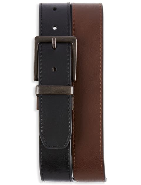 Big & Tall Logo Reversible Casual Belt
