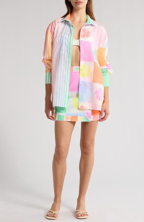 Long Sleeve Cover-Up Beach Shirt