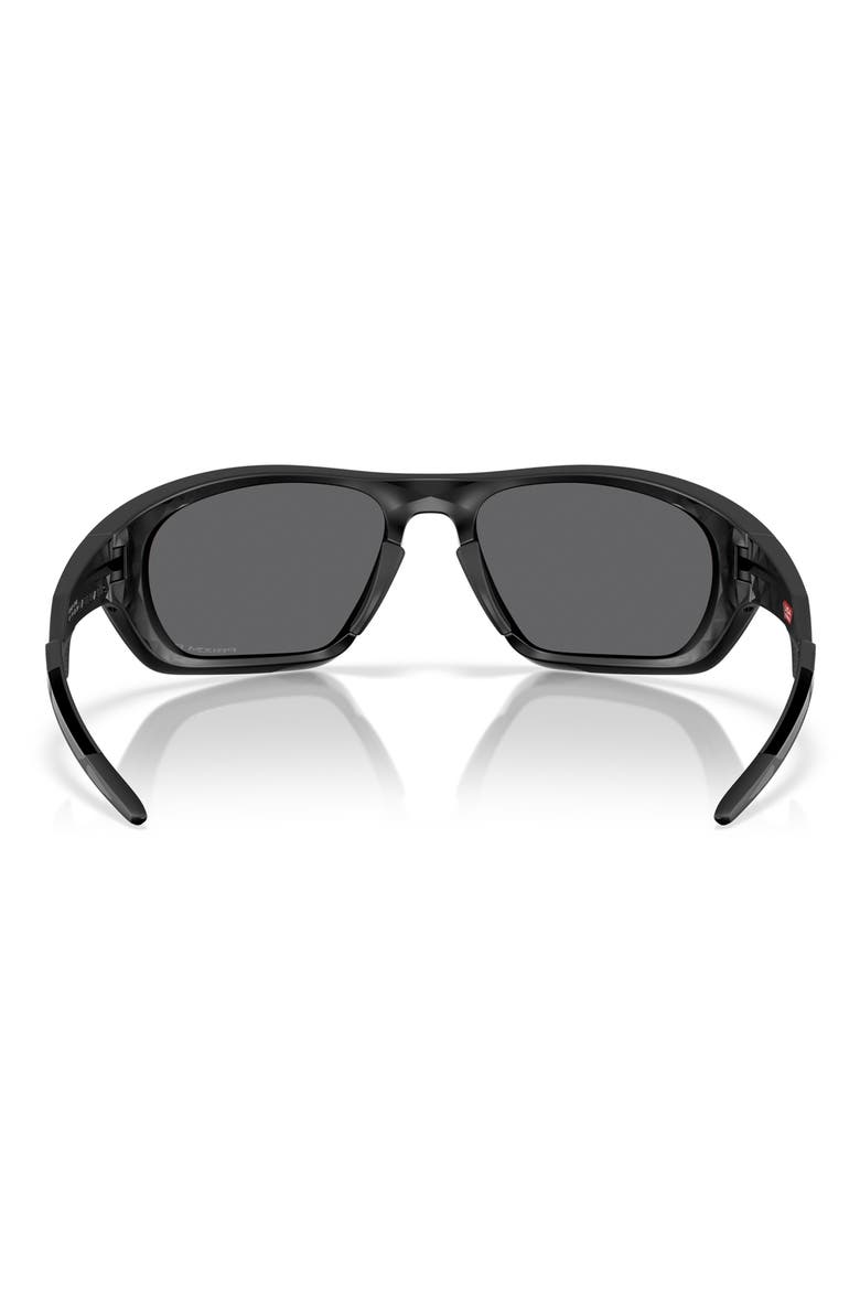 Lateralis 60mm Prizm™ Polarized Rectangular Sunglasses, Alternate, color, MATTE BLACK