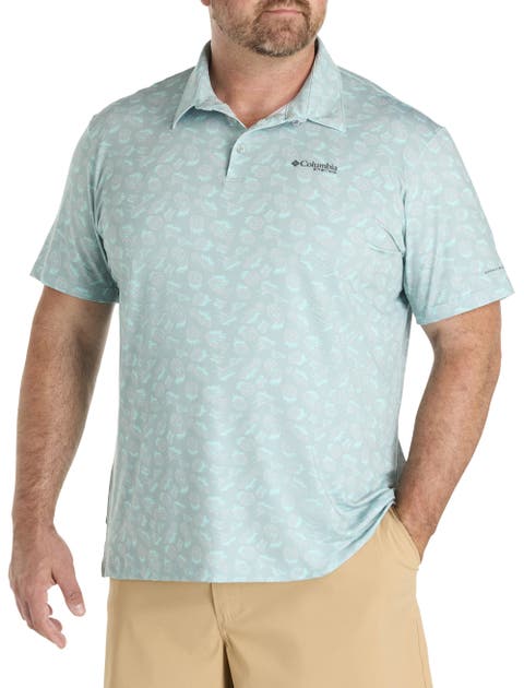 Big & Tall PFG Super Slack Tide II Stretch Polo Shirt