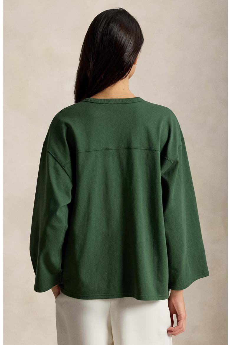 Cotton Graphic T-Shirt, Alternate, color, BOTTLE GREEN