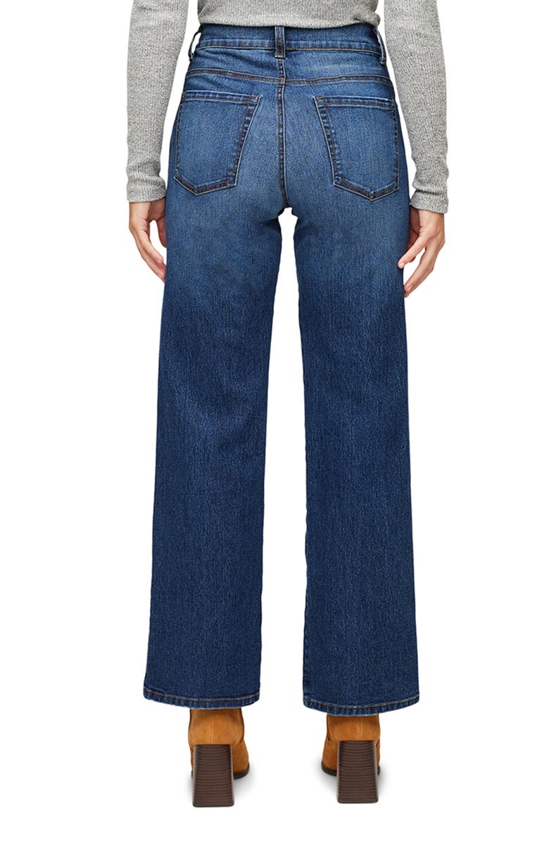 Karen Kane Jessie Straight Leg Jeans, Alternate, color, Denim