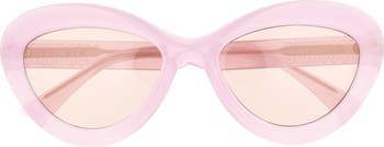 Cat Eye Bubble Frame Sunglasses