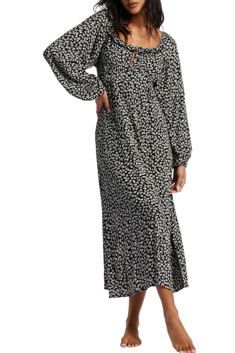 billabong black maxi dress Billabong Women's Behind The Sun Maxi Dress