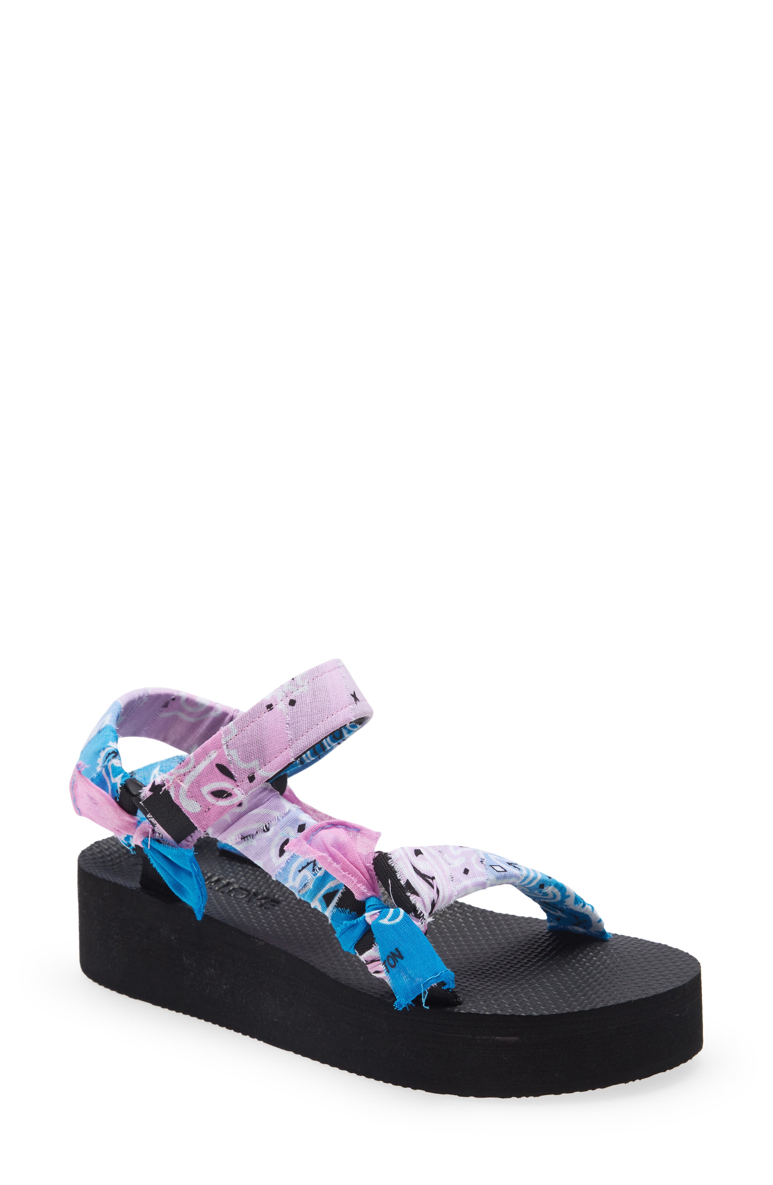 Arizona Love Trekky Bandana Platform Sandal (Women) | Nordstromrack