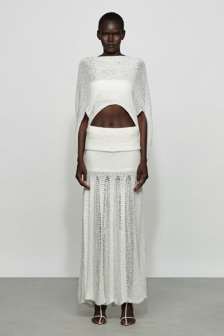 Vivienne Knit Top, Main, color, White