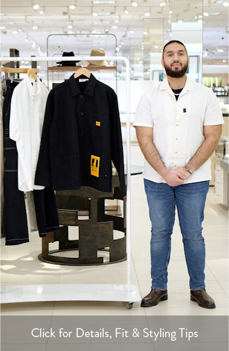 Cotton Canvas Chore Coat, sales video thumbnail