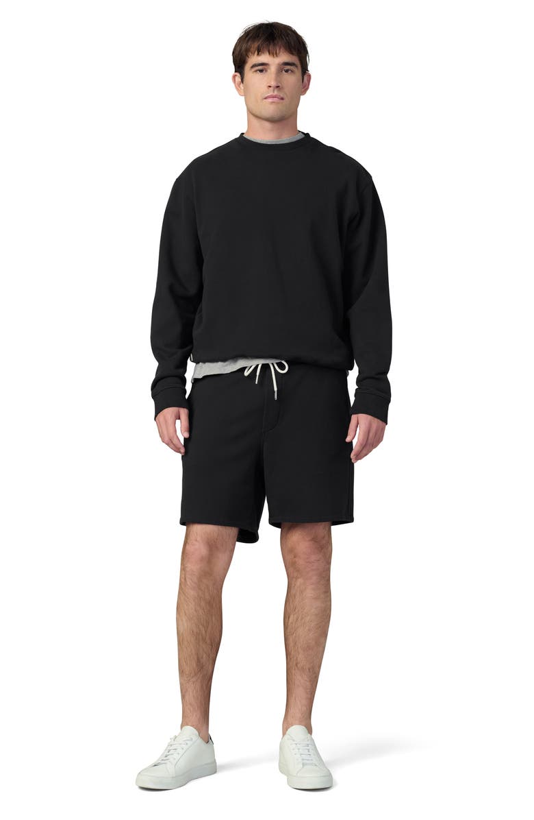 Joe's Bespoke Cotton Sweatshirt, Alternate, color, Black