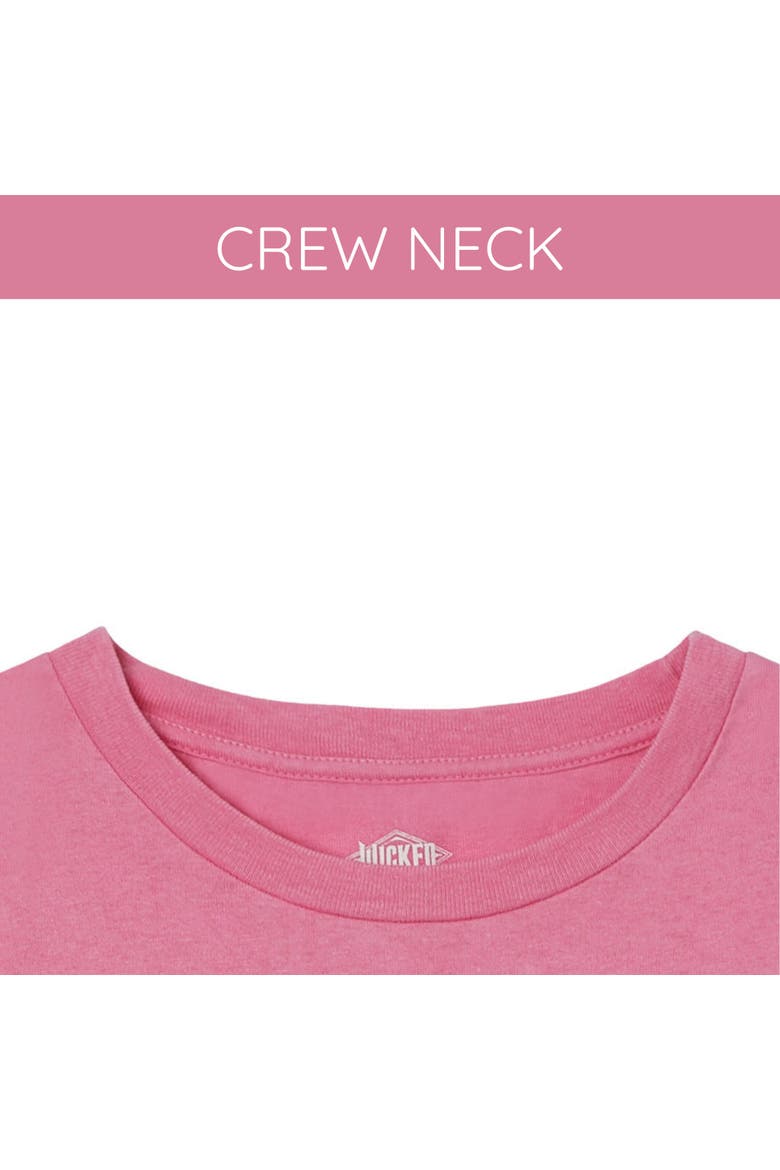 Cropped Drop Shoulder T-Shirt, Alternate, color, Sachet Pink Glinda