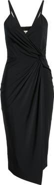 Open Edit Side Twist Midi Dress
