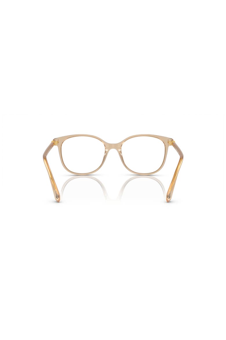 53mm Square optical glasses, Alternate, color, Brown