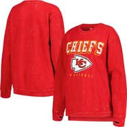 G-III 4HER BY CARL BANKS Women's G-III 4Her by Carl Banks Red Kansas City Chiefs Comfy Cord Pullover Sweatshirt