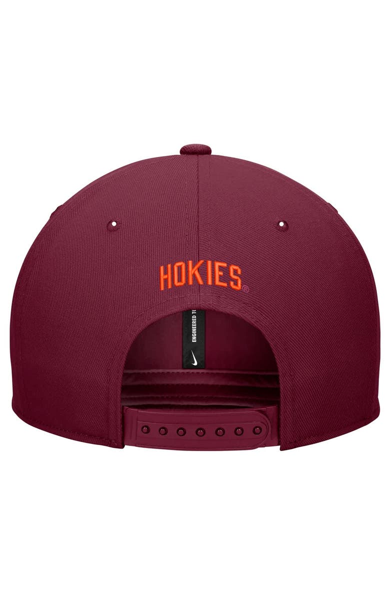 Nike Men's Nike Maroon Virginia Tech Hokies Pro Snapback Hat, Alternate, color, 
