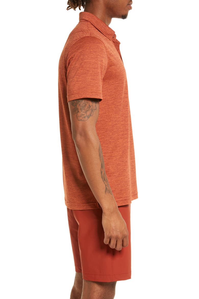 Driver Performance Polo, Alternate, color, RUST HENNA