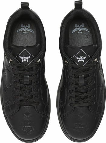 [MCM]★韓国人気★Monogram Leather Neo Terrain Low Sneakers MCM Neo Terrain Lo Canvas Sneakers | Brown | FARFETCH