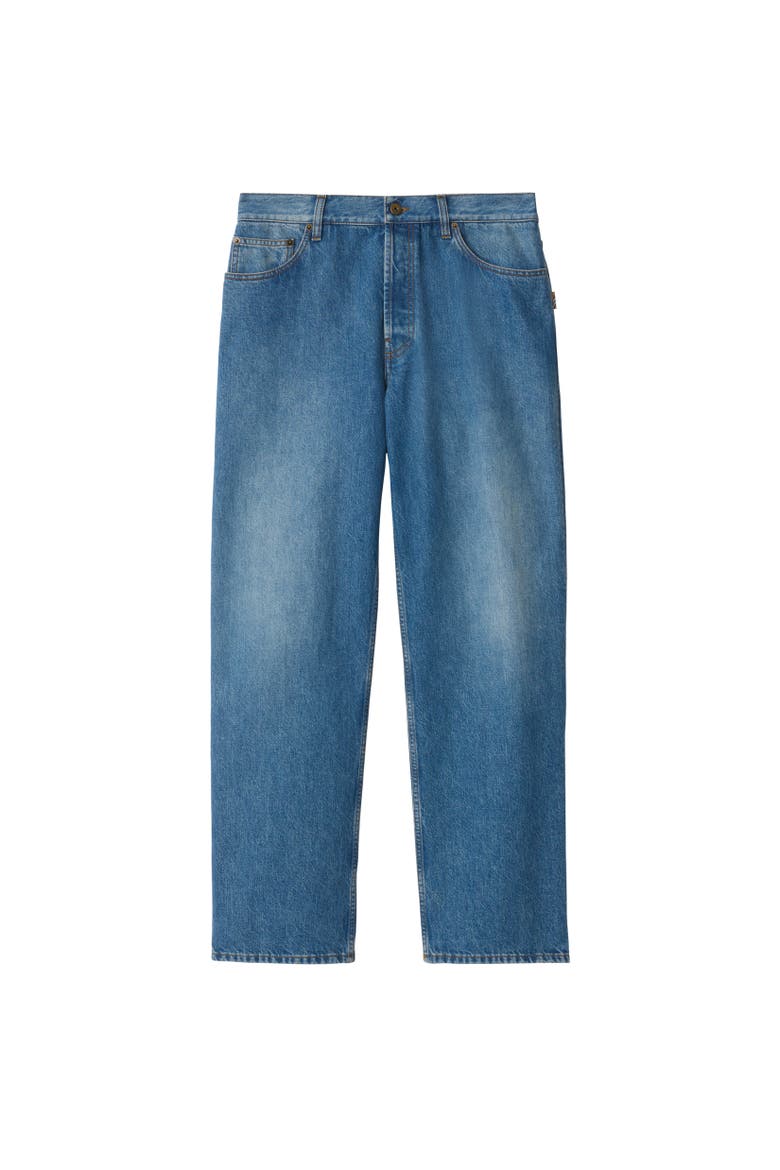 Loose Jeans, Alternate, color, Mid blue