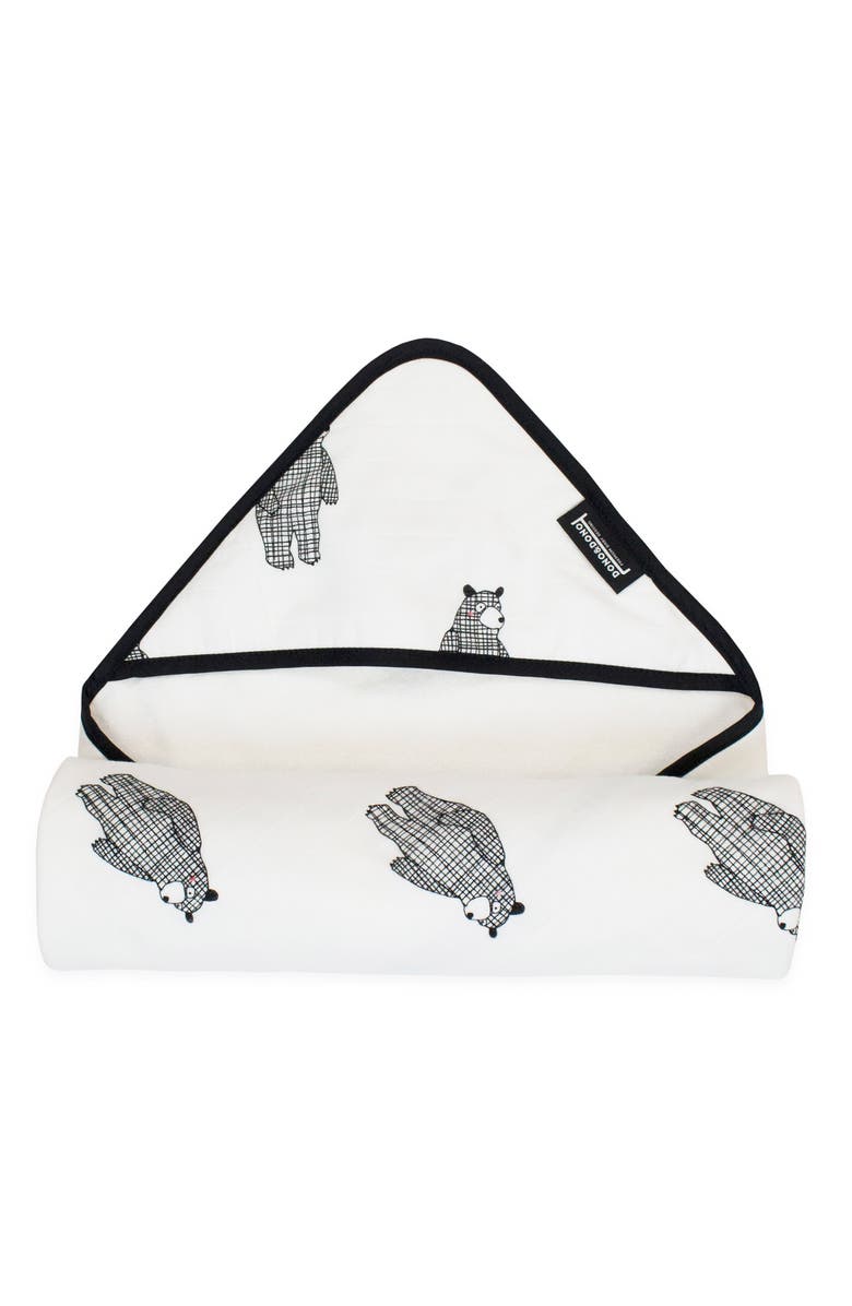 Dono & Dono Hooded Towel & Muslin Cloth Set, Alternate, color, 