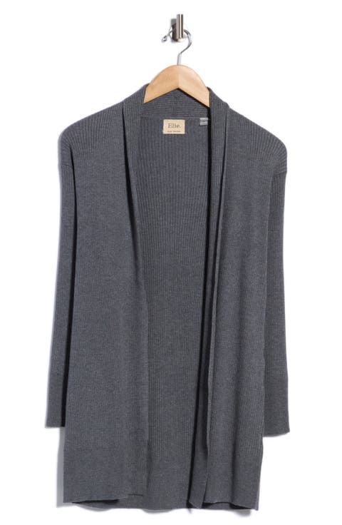 Rib Knit Cardigan