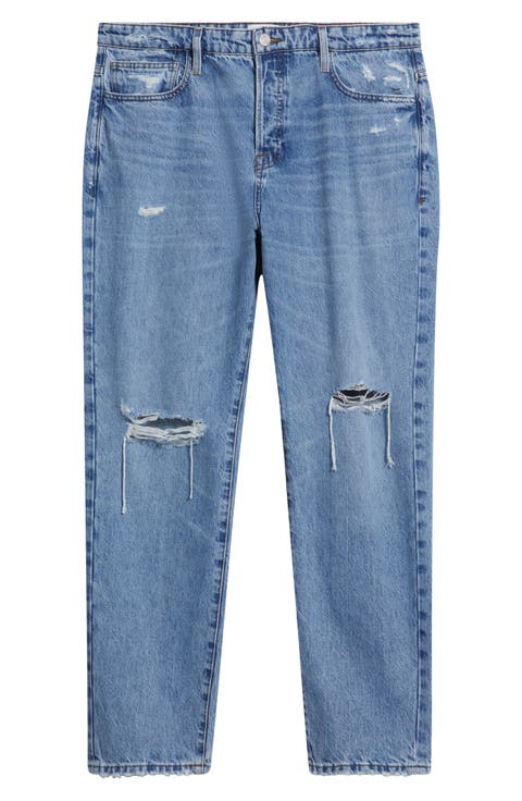 (Bio)Degradable Relaxed Straight Leg Jeans (Bali Destruct)