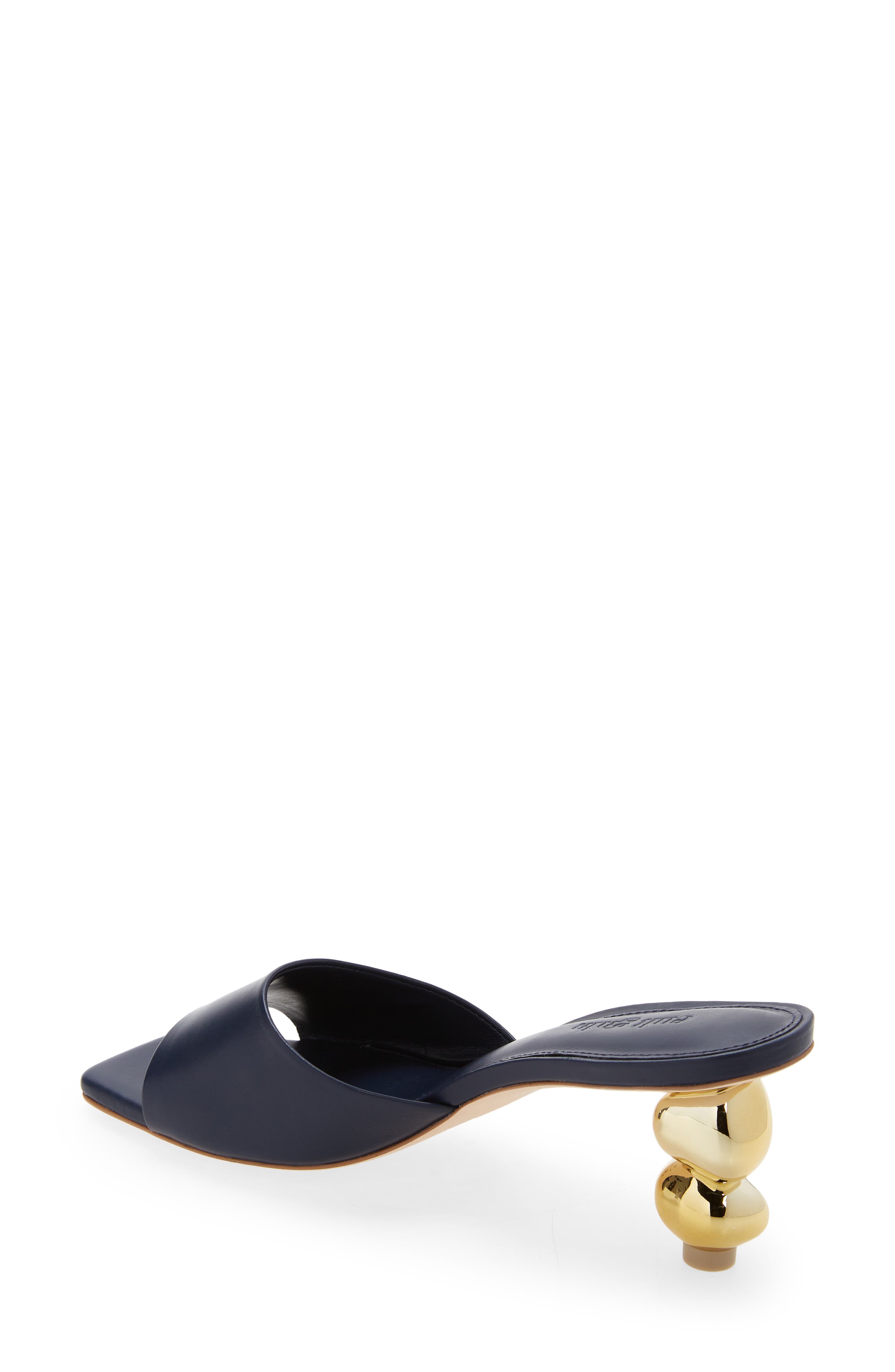 Gigi Slide Sandal, Alternate, color, NAVY