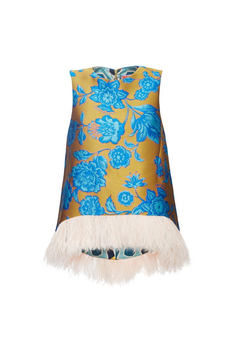 La Scala Top, Alternate, color, Hottie Jacquard Turquoise