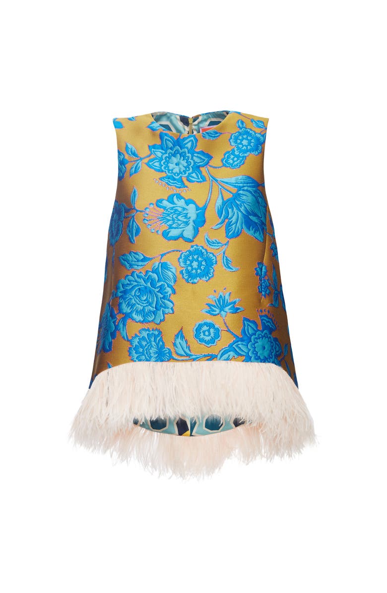 La DoubleJ La Scala Top, Alternate, color, Hottie Jacquard Turquoise