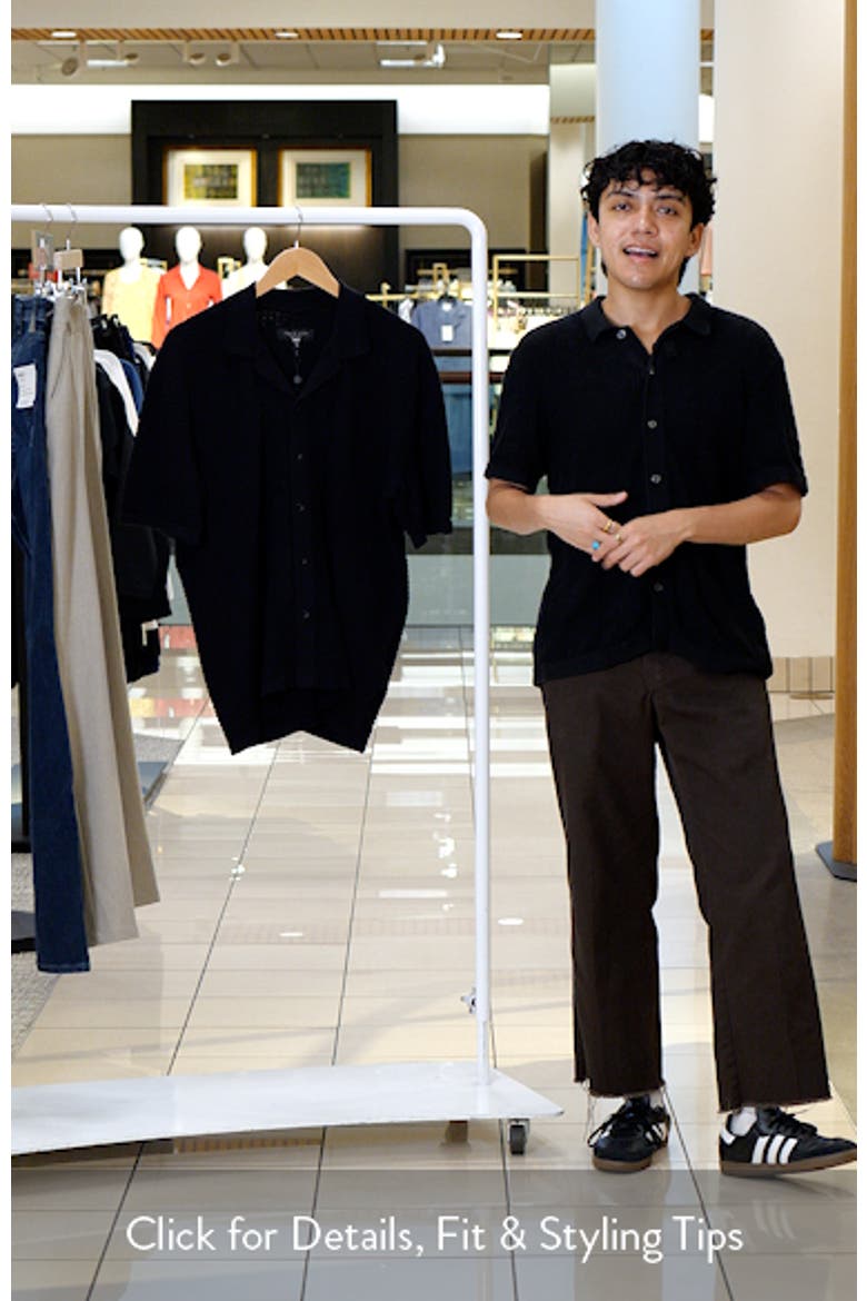 Zuma Short Sleeve Ottoman Stitch Camp Shirt video