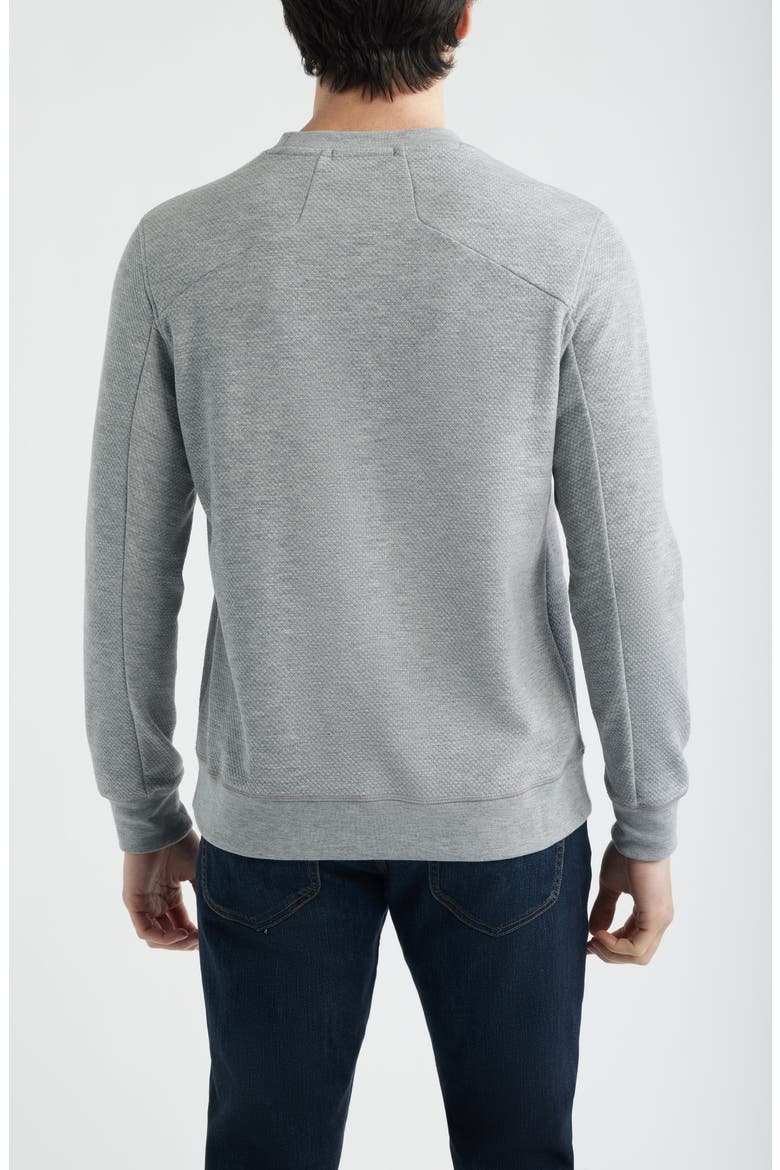 Troy Performance Sweatshirt, Alternate, color, SMOKE HEATHER
