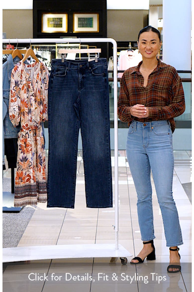 Marilyn High Waist Straight Leg Jeans video