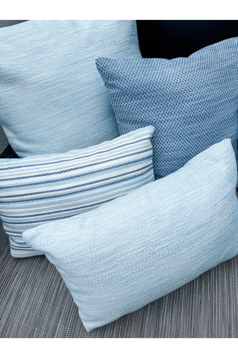 Bay View Indoor Outdoor Pillow, Alternate, color, Blue