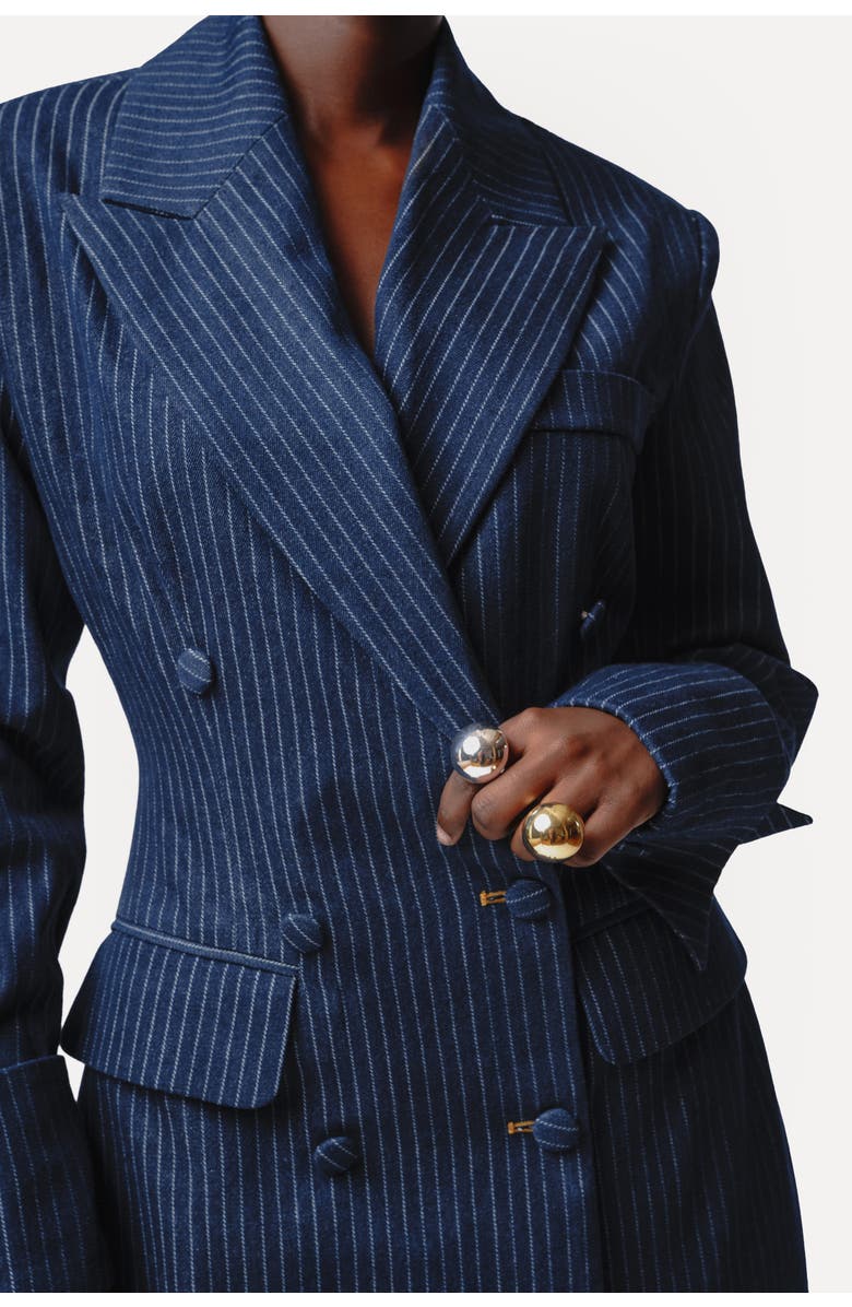 OFUURE Nyla Blazer Dress, Alternate, color, Denim