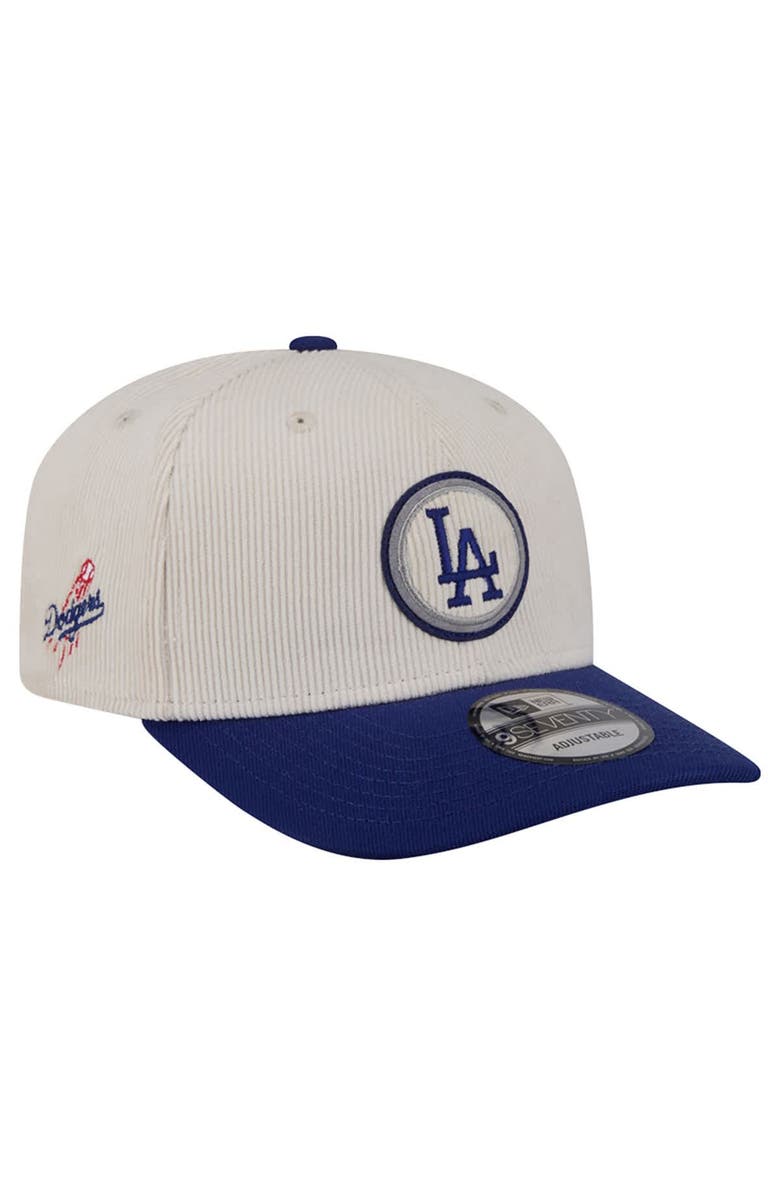 New Era Men's New Era  Cream Los Angeles Dodgers Loyal 9SEVENTY Adjustable Hat, Main, color, Cream