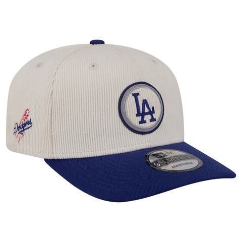 Men's New Era  Cream Los Angeles Dodgers Loyal 9SEVENTY Adjustable Hat