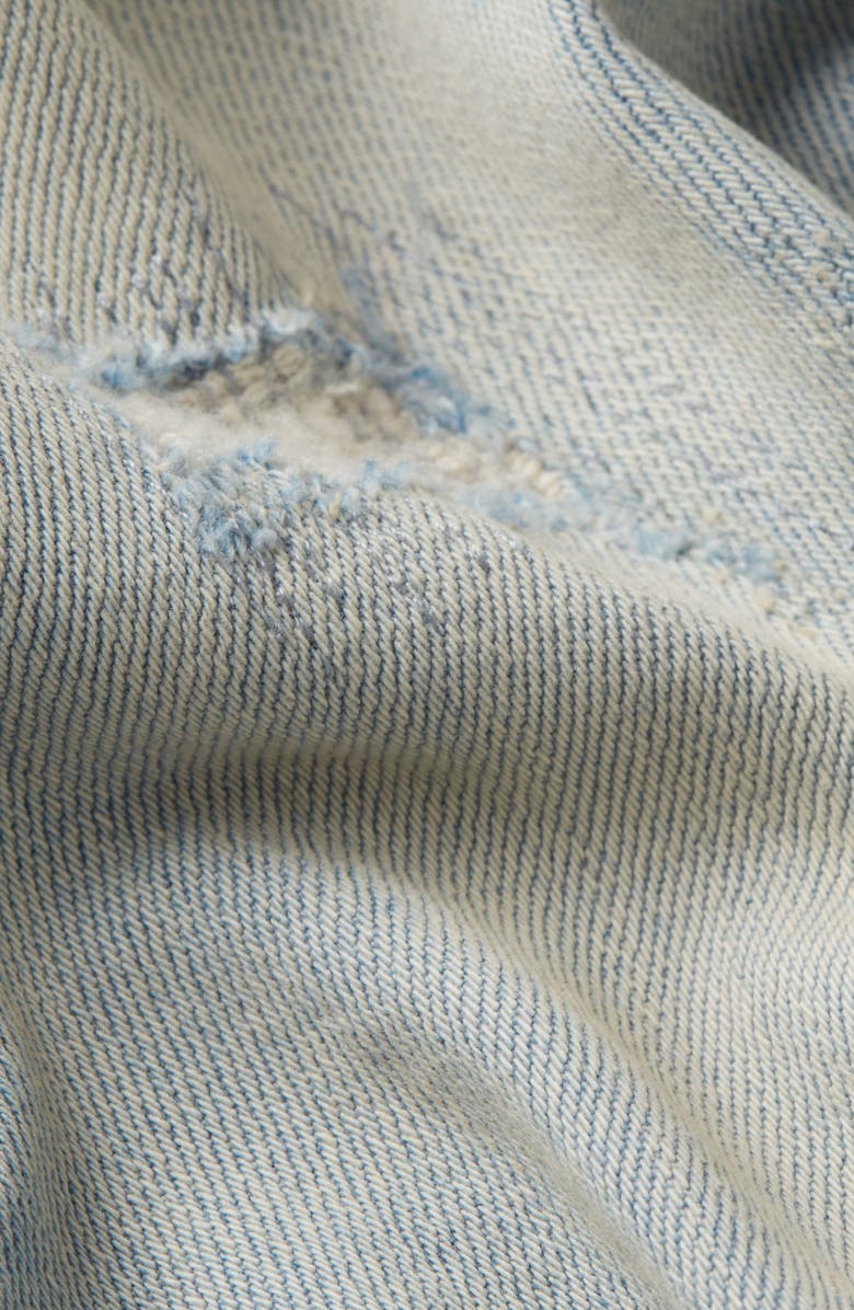 G-STAR 5620 3D Zip Knee Ripped Skinny Jeans, Alternate, color, Vintage Summer Sky Restored