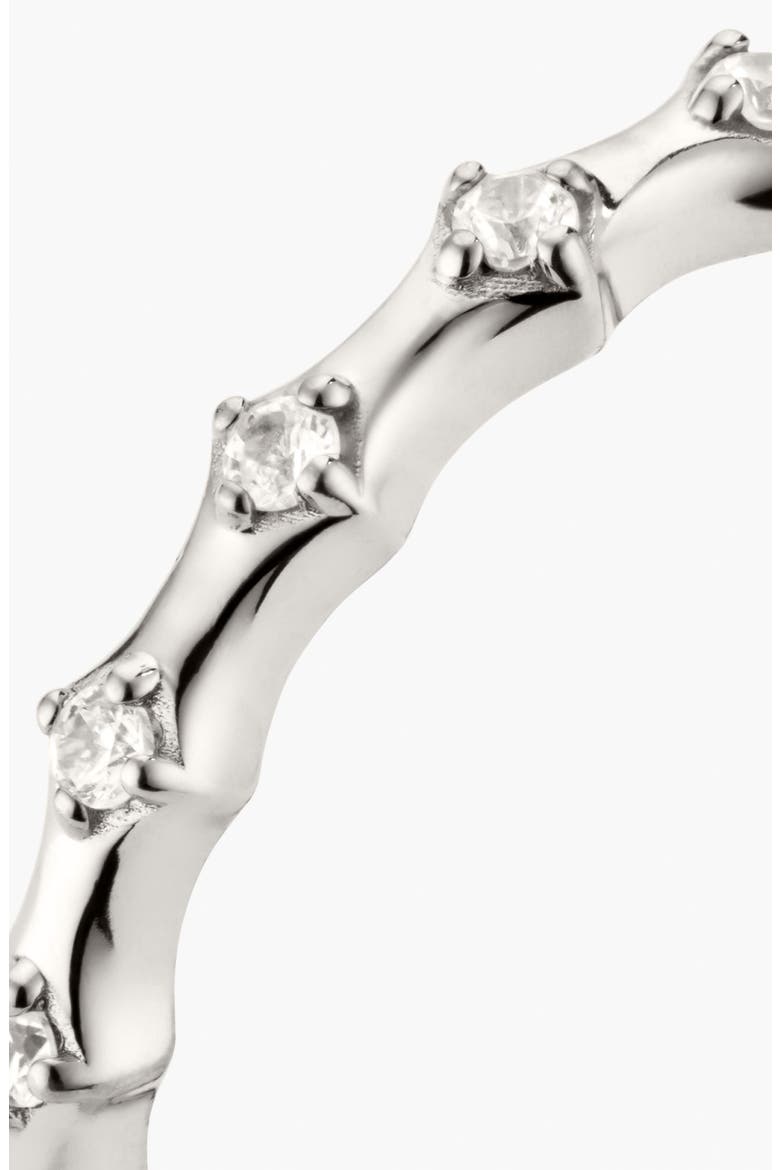 Crest Stacker Ring, Alternate, color, Sterling Silver
