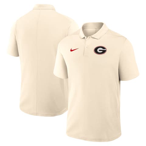 Men's Nike Tan Georgia Bulldogs Primary Logo Victory Performance Polo