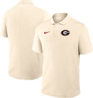 Nike Men's Nike Tan Georgia Bulldogs Primary Logo Victory Performance Polo