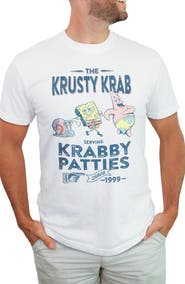 SpongeBob SquarePants Men's SpongeBob SquarePants The Krusty Krab Since 1999 Graphic T-Shirt