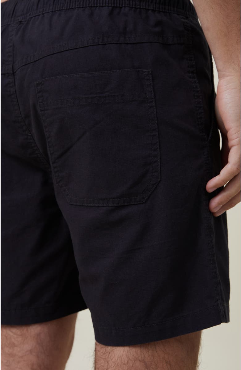 Cotton On Men
s Easy Short, Alternate, color, Black Texture
