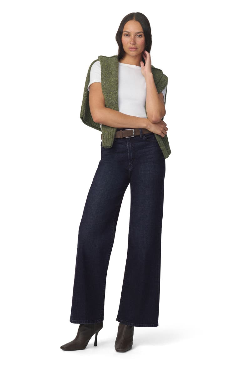 The Mia High Waist Wide Leg Jeans, Alternate, color, COCKTAIL
