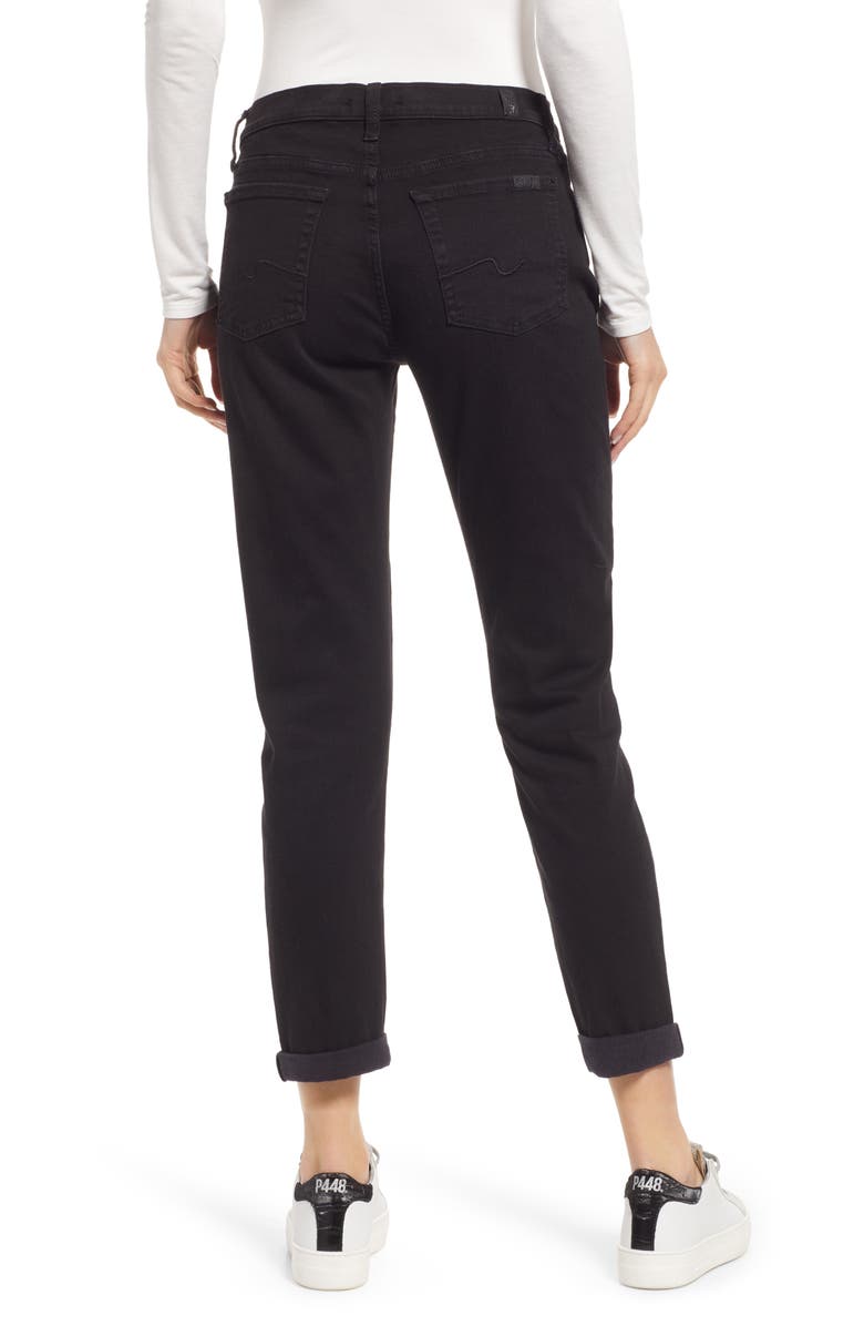 7 For All Mankind Josefina High Waist Boyfriend Jeans, Alternate, color, 