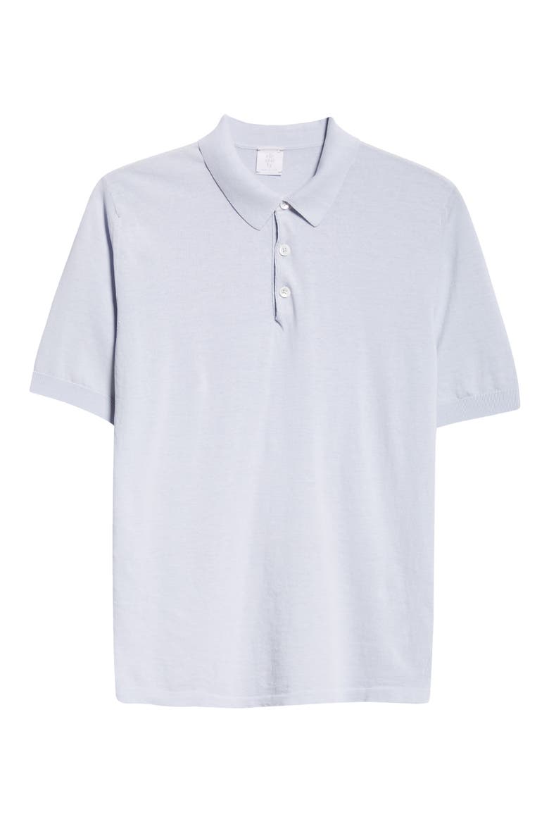 Cotton Polo, Alternate, color, DENIM