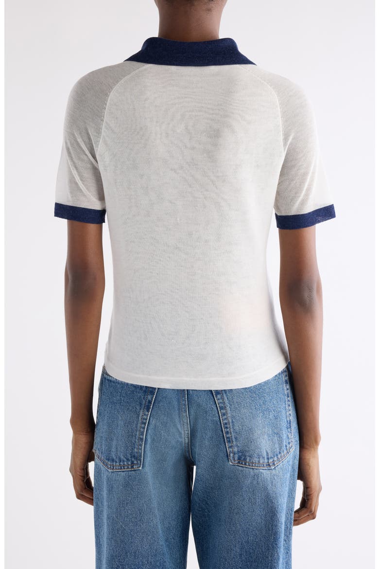 Kout Pocket Polo, Alternate, color, WHITE/ NAVY