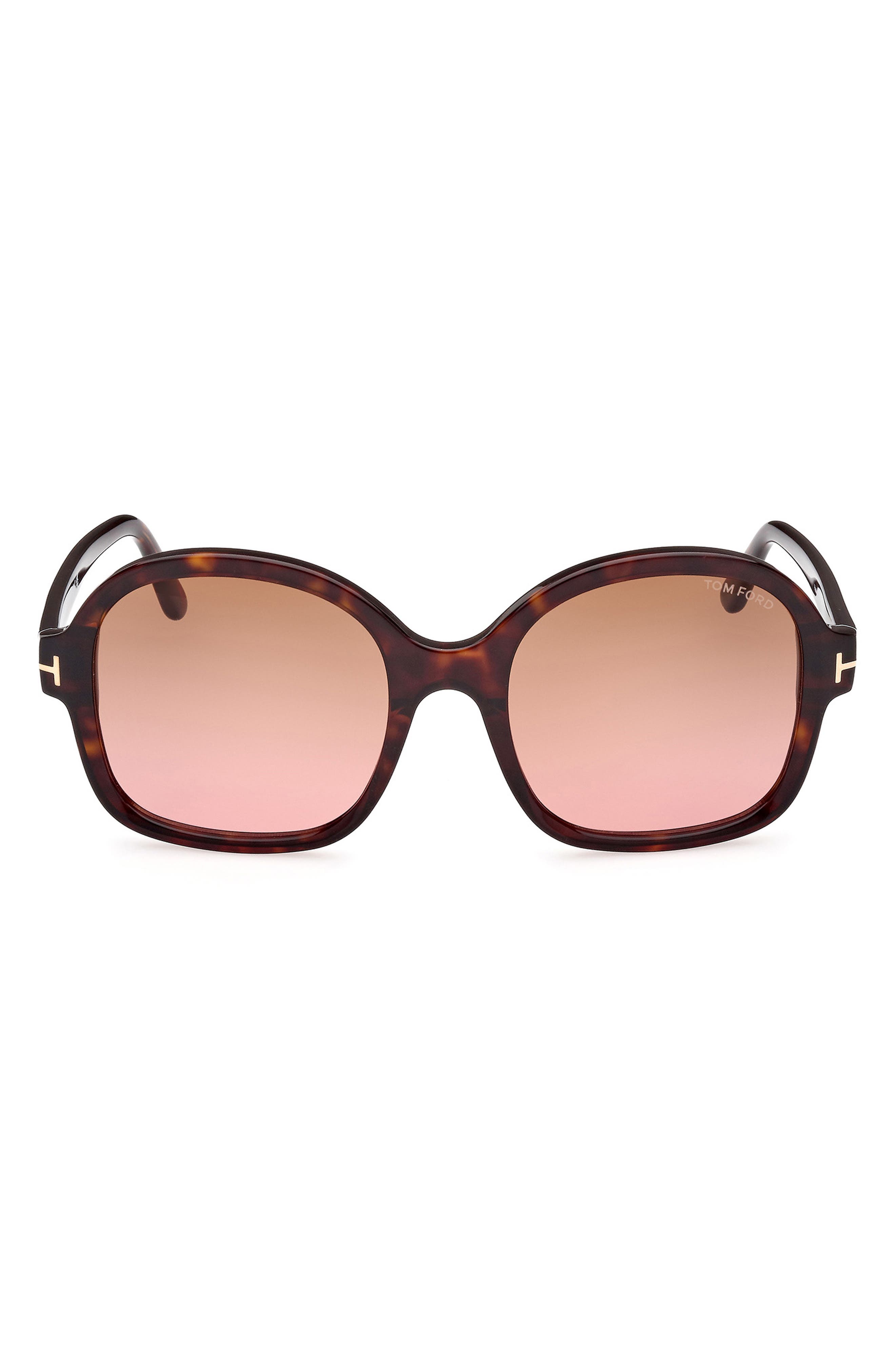 TOM FORD Hanley 57mm Butterfly Sunglasses