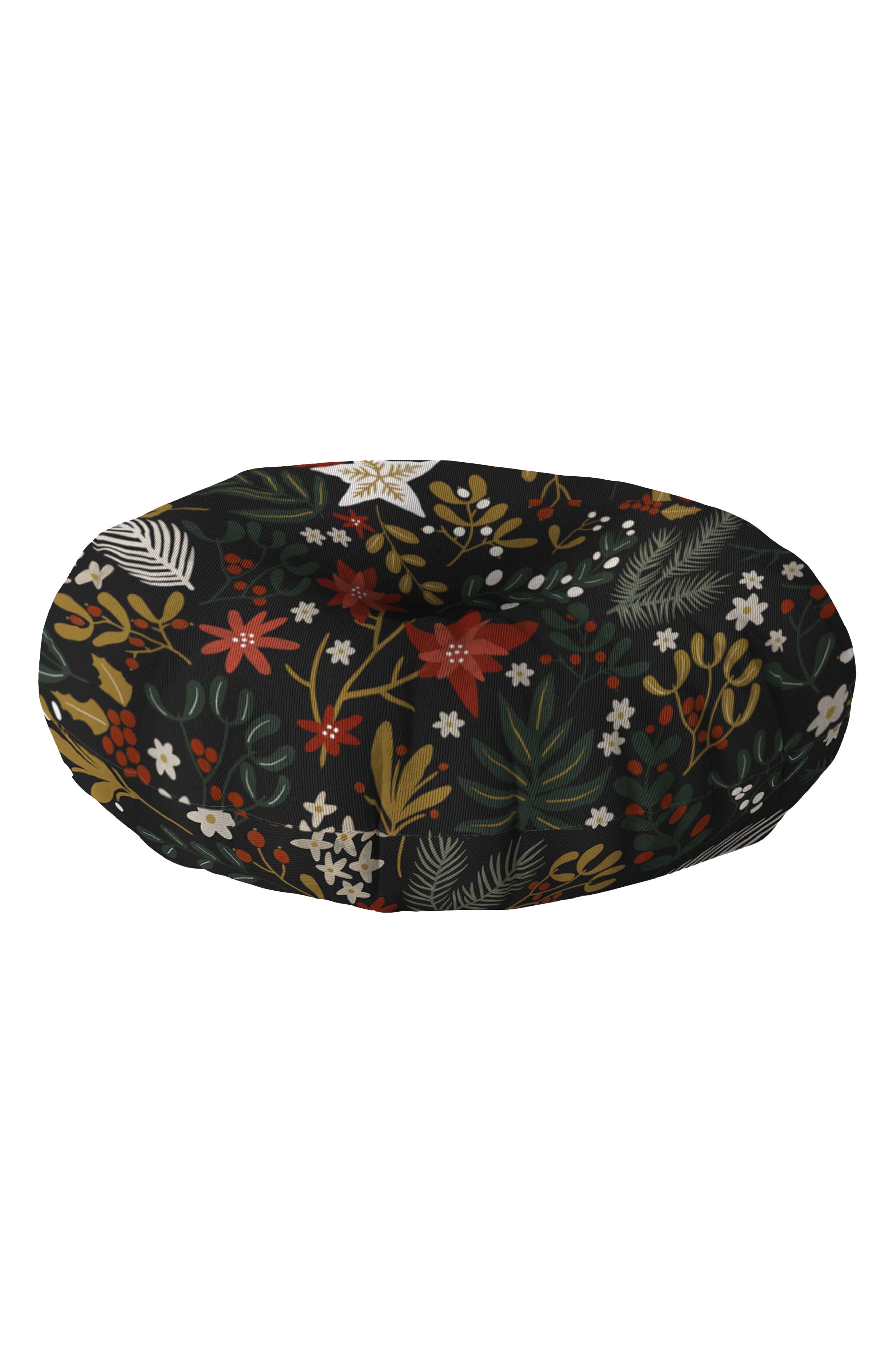 Deny Designs Dark Holidays Nature Floor Pillow
