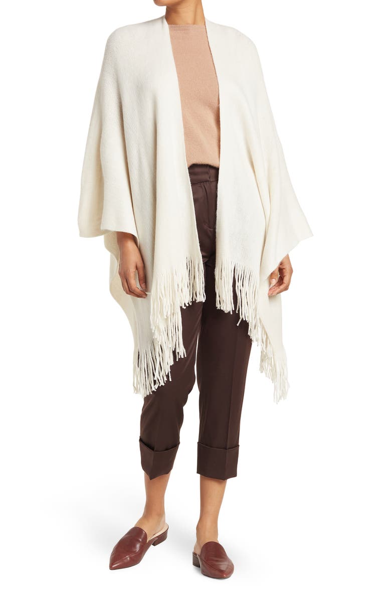 Vince Camuto Feels Like Home Fringe Trim Wrap, Main, color, 