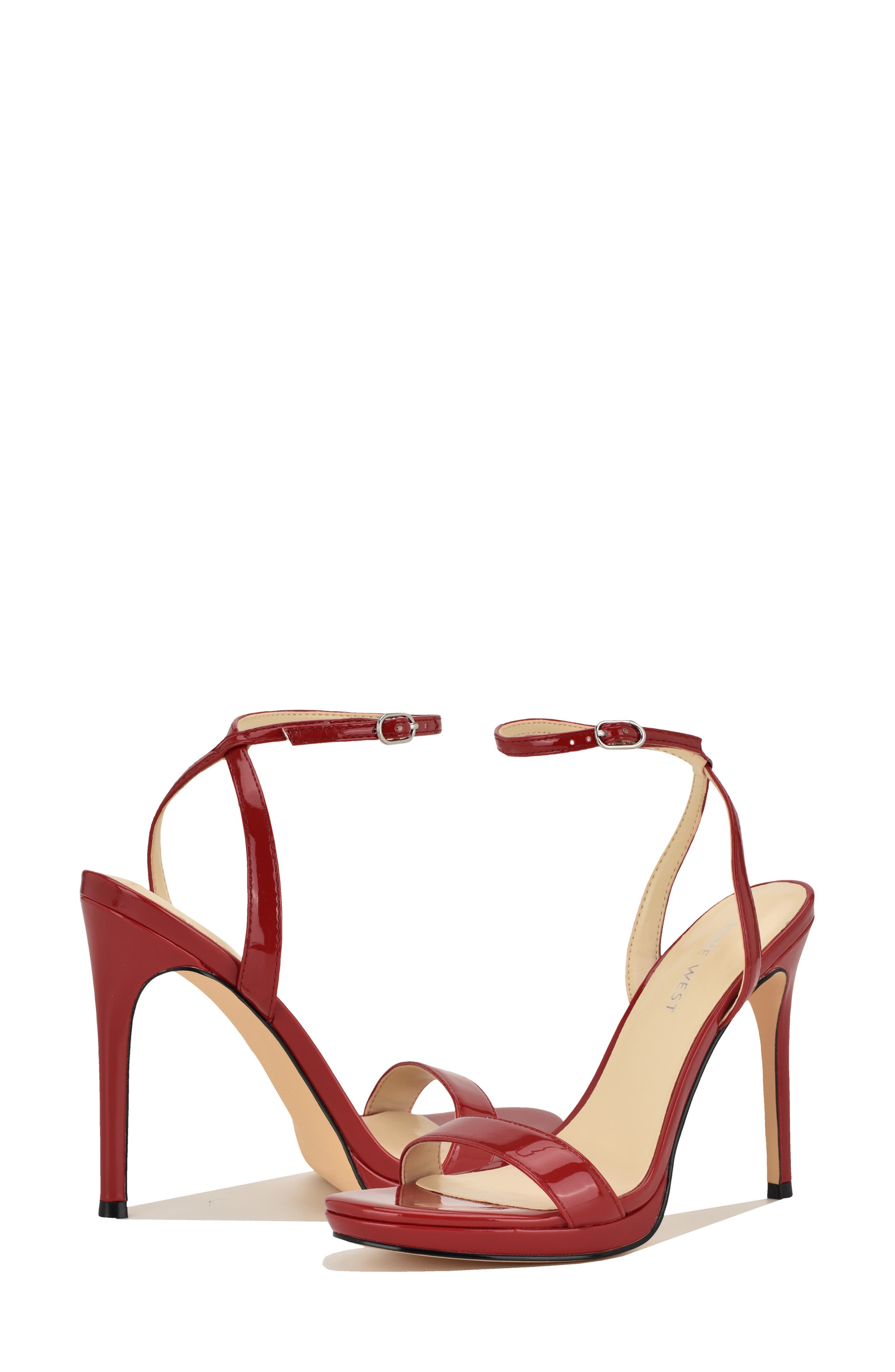Lorent Sandal, Alternate, color, MEDIUM RED