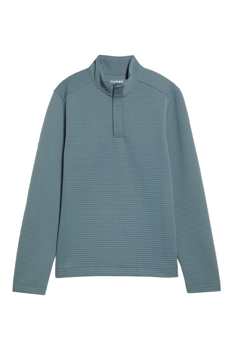Landmark Quarter Zip Pullover, Alternate, color, SHADOW BLUE