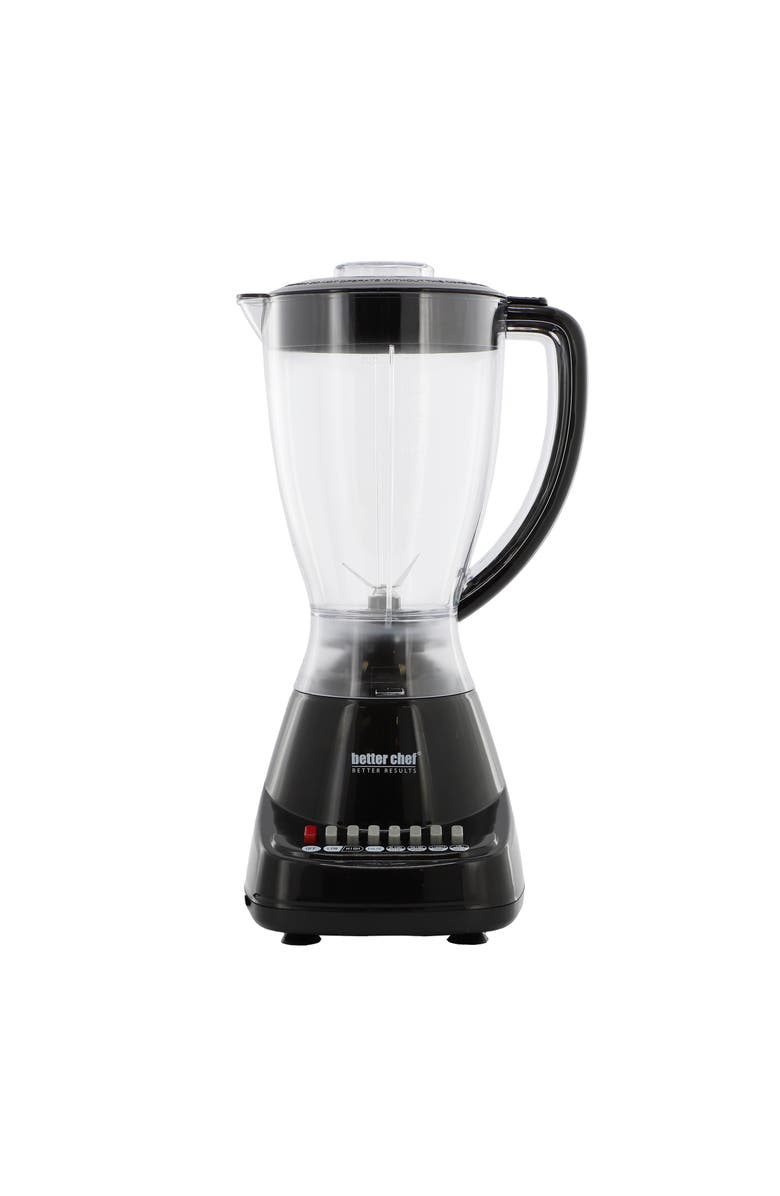 Better Chef 400-Watt 10-Speed Blender W/ BPA-Free Blending Jar in Black, Main, color, Black