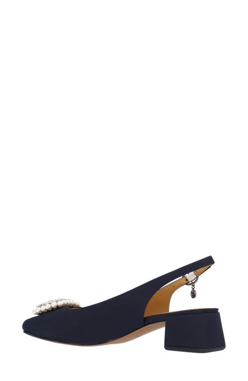 J. Reneé Eudora Embellished Slingback Pump In Blue